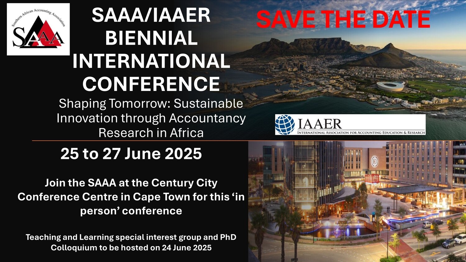 2025 SAAA/IAAER Biennial Conference